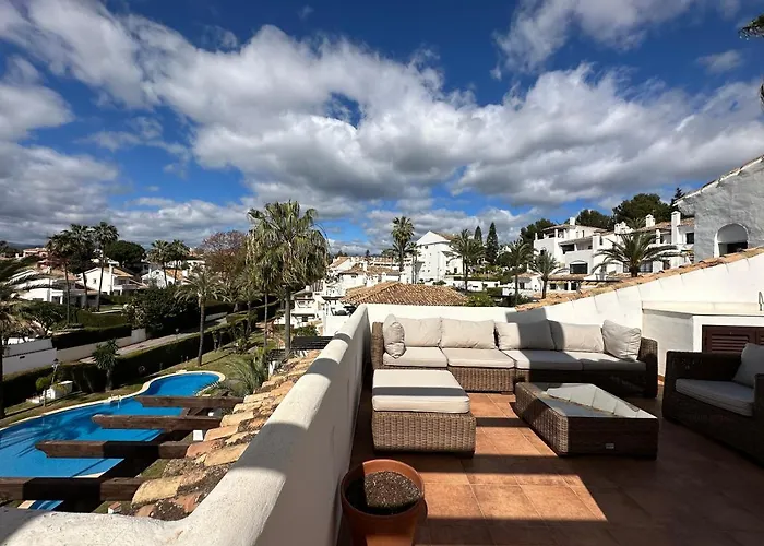 דירה Aldea Blanca Elegant Penthouse In Puerto Banus